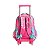 Mochila de Rodinhas Escolar Unicórnio Infantil Clio cor Rosa - Imagem 2