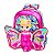 Mochila Escolar Costas Baby Alive ButterFly Infantil - Imagem 4