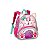 Mochila Escolar Costas Clio Infantil Gatinha Rosa - Imagem 1