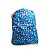 Mochila Escolar Costas Juvenil Estampada Gatinho Clio Azul - Imagem 1