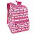 Mochila  Escolar Costas Clio style Backpack Abacaxi Cor rosa - Imagem 1