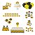 Kit Festa Completo Girassol 105 Itens - Festcolor - Imagem 1
