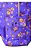 Mochila Escolar Costas Florzinhas Juvenil Clio Cor Roxa - Imagem 2