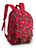 Mochila Escolar Costas Juvenil Flamingo Tropical Vermelho - Imagem 1