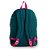 Mochila Escolar Costas Juvenil Flamingo Tropical Cor Verde - Imagem 2