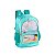 Super Kit Escolar Mochila Costas Sereia e Estojo Duplo azul - Imagem 2