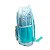 Super Kit Escolar Mochila Costas Sereia e Estojo Duplo azul - Imagem 3