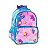 Mochila Costas Escolar Girl Holográfica Infantil Cor Azul - Imagem 1