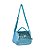 Kit Escolar Mochila de Rodinhas e Lancheira Metalizada Azul - Imagem 4