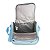 Kit Escolar Mochila de Rodinhas e Lancheira Metalizada Azul - Imagem 5
