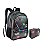 Super Kit Escolar Mochila Rebecca Bonbon e Estojo Box Preto - Imagem 1