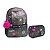 Super Kit Escolar Mochila Rebecca Bonbon e Estojo Box Rosa - Imagem 1