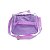 Lancheira Térmica Escolar Metalizado Rebecca Bonbon Roxo - Imagem 3