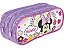 Kit Escolar Minnie Mochila Carrinho+ Lancheira+ Estojo Duplo - Imagem 6