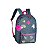 Mochila Escolar Jeans Unicórnio Infantil  Cor Rosa - Imagem 1