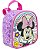 Mochila Escolar Minnie Rosa+ Lancheira Térmica+ Estojo Duplo - Imagem 4