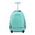 Kit Mochila Rodas RB+ Lancheira + Estojo Box Metalizada Azul - Imagem 3