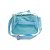 Kit Mochila Rodas RB+ Lancheira + Estojo Box Metalizada Azul - Imagem 6