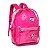 Mochila Costas Luluca Lulike Rosa Claro Transparente - Clio - Imagem 1