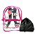 Mochila Costas Luluca Lulike Rosa Pink Transparente - Clio - Imagem 2