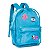 Kit Luluca Mochila + Estojo Azul Transparente - Clio - Imagem 3