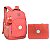 Kit Volta as aulas Rebecca Bonbon Mochila e Estojo Rosa - Imagem 1