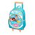 Mochila De Rodinhas G Mundo Bita Ceu Azul Infantil - Imagem 1