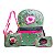 Kit Mochila Costas Luluca + Lancheira e Estojo Verde jeans - Imagem 1