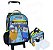 Kit Hora De Aventura Mochila Carrinho 11128+ Lancheira 11126 - Imagem 1