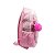 Mochila  Costas Escolar Rebecca Bonbon Brilhosa Rosa - Imagem 2