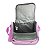 Kit Mochila Rodas RB+ Lancheira + Estojo Box Metalizada Rosa - Imagem 5
