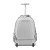 Kit Mochila Rodas RB+ Lancheira + Estojo  Metalizada Prata - Imagem 3