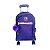 Mochila Escolar Rodinhas Rebecca Bonbon Infantil Cor Roxo - Imagem 1