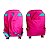 Mochila Escolar Rodinhas Rebecca Bonbon Infantil Cor Rosa - Imagem 3