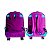 Mochila Escolar Rodinhas Rebecca Bonbon Infantil Cor Lilás - Imagem 3