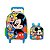 Kit Mochila escolar de rodinhas Mickey de Rodas e Lancheira - Imagem 1