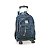 Super Kit Escolar Mochila Rebecca bonbon e Estojo Jeans azul - Imagem 2
