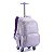 Kit Mochila de Rodinhas + Estojo Lilás Metalizado - Colorup - Imagem 2