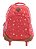 Mochila De Roda Juvenil Clio Girls Escolar Vermelho Tropical - Imagem 1