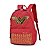 Mochila Costas Mulher Maravilha Chaveiro Vermelha Notebook - Imagem 1