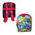 Kit Mochila Rodinha+Lancheira+Estojo Doguinhos Vermelho - Imagem 3