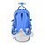 Mochila de Rodinhas Escolar Rebecca Bonbon Crinkle azul - Imagem 2