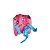 Estojo Escolar Duplo Good vibes styler Infantil Cor Rosa - Imagem 3