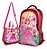Kit Escolar Princesa Yris Mochila Costas + Lancheira Marsala - Imagem 1