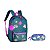 Super Kit Unicórnios Mochila e Estojo I Believe Cor Roxa - Imagem 1