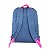 Mochila Escolar Costas Jeans You go girl Juvenil Cor Rosa - Imagem 3