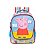 Mochila Dupla Peppa Pig George+ Estojo Duplo Azul Dinossauro - Imagem 2