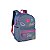 KiT Escolar Mochilas e Estojo Jeans Hello Crush Cor Rosa - Imagem 4