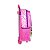 Mochila Escolar Infantil Carrinho Ladies Party Cor Rosa - Imagem 2