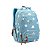 Mochila Feminina Estrela Jeans Claro Star Material Escolar - Imagem 1